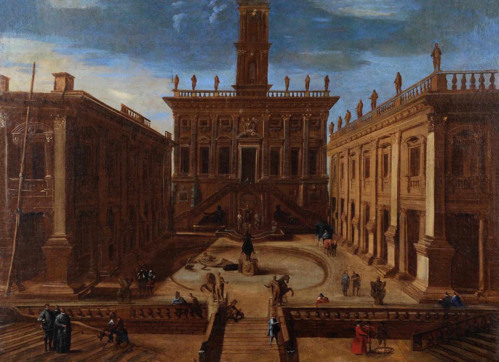 Veduta di Piazza del Campidoglio; 1650 – 1653, Palazzo Braschi